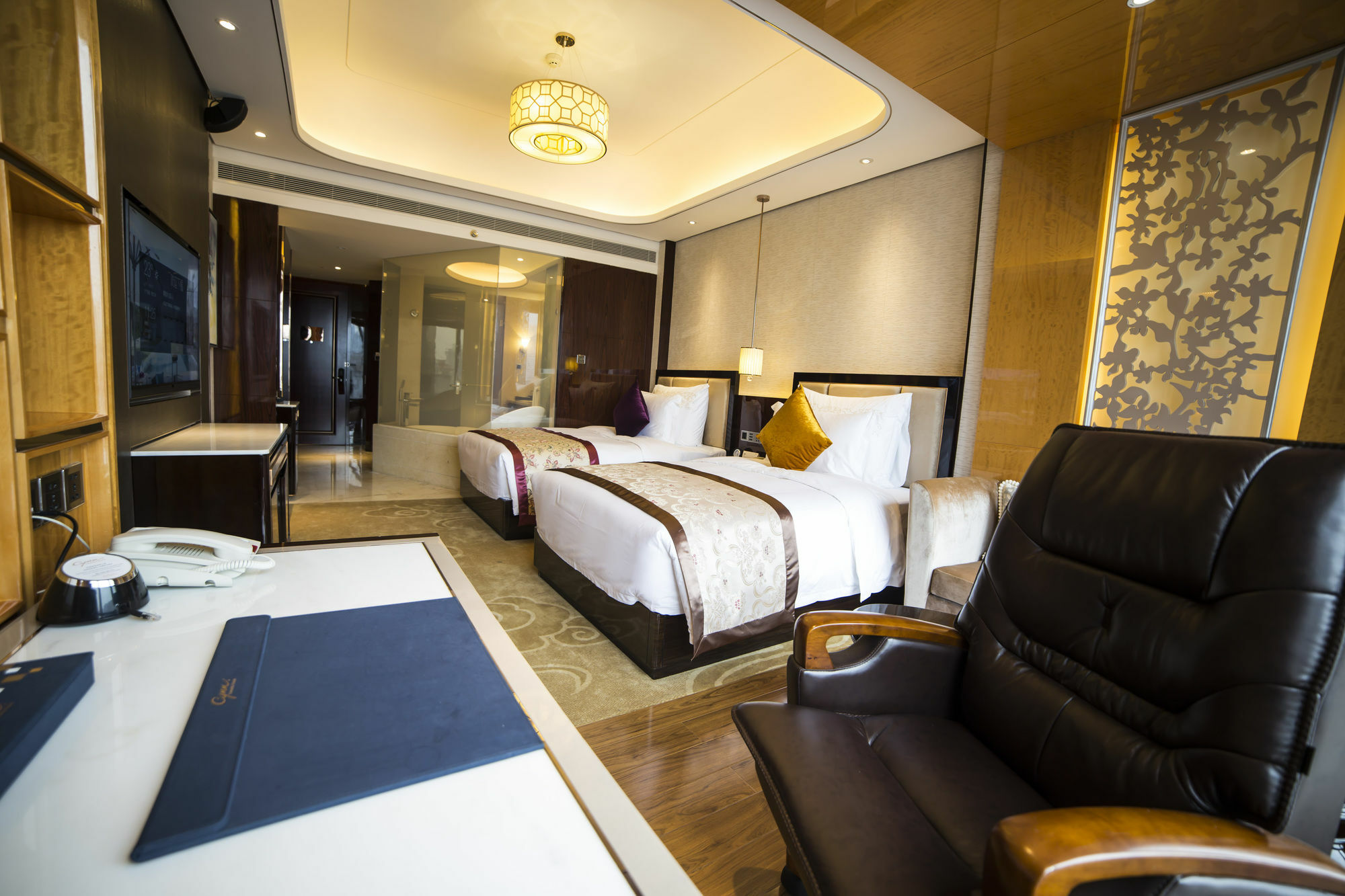 Chengdu Cynn Hotel Bagian luar foto